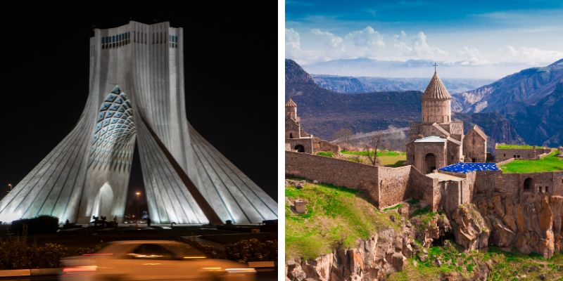 مرز ایران و ارمنستان