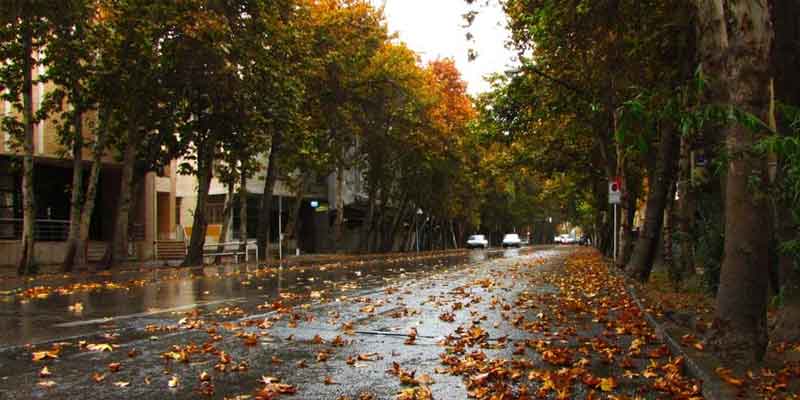 زیباترین خیابان های تهران