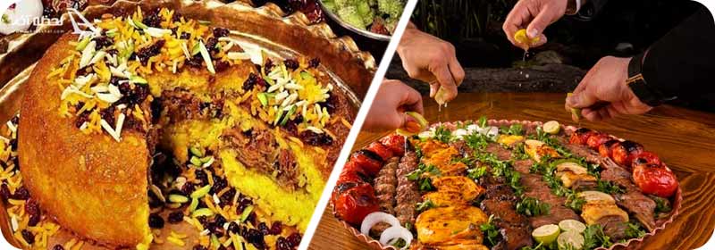 رستوران استاد شهریار در بوستان ولایت