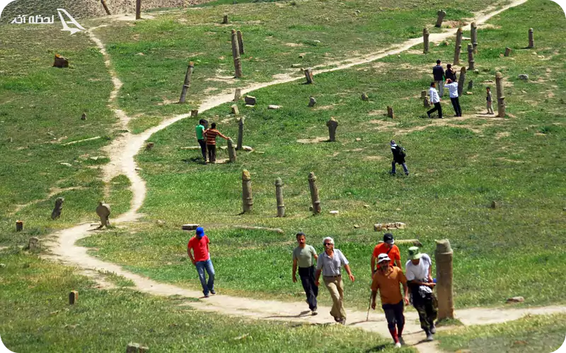 سنگ قبر های قبرستان خالد نبی