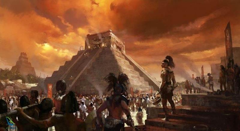 پرآوازه ترین طایفه های سرخ پوست در بخش جنوبی کشور مکزیک با نام قوم مایا