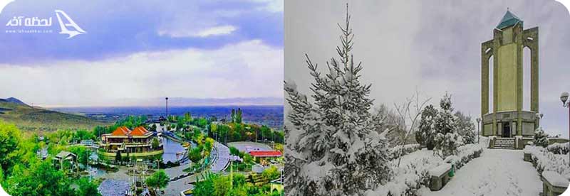 آب و هوای همدان