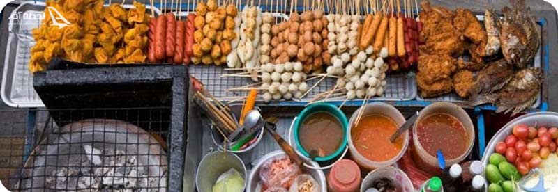 غذاهای خیابانی تهران