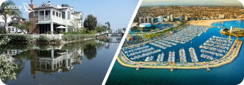  گردشگاه کانال‌های ونیزی و ساحل ونیز - لانگ بیچ