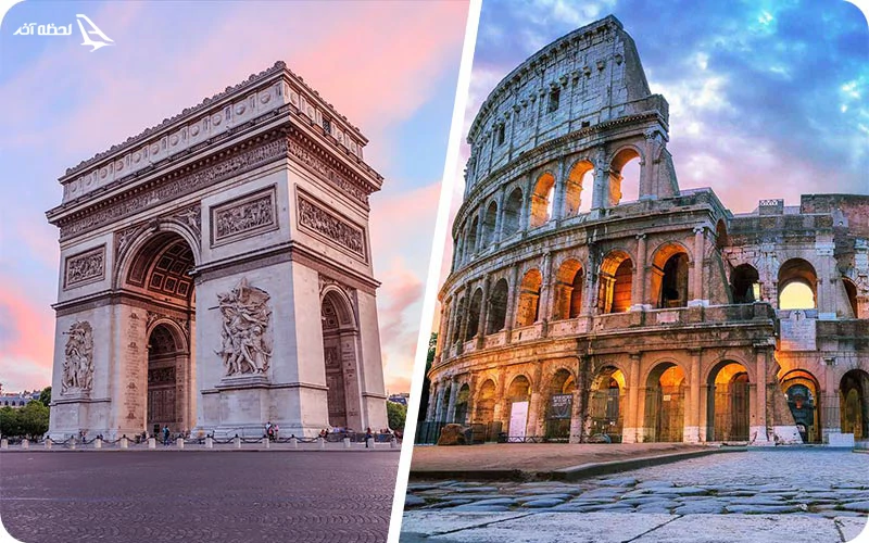 فرانسه؛ مقصد اول در تور ترکیبی فرانسه ایتالیا است.