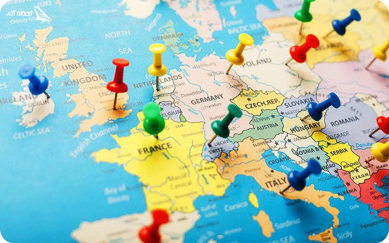 کشورهای قاره اروپا کشورهای قاره اروپا