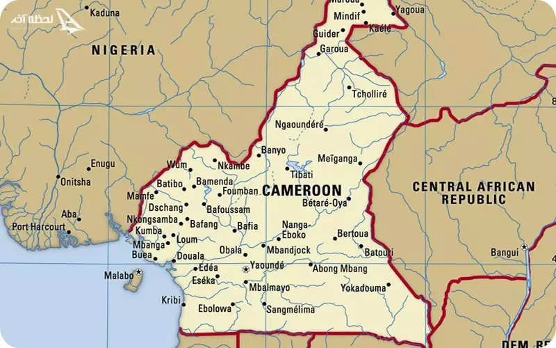 نقشه کامرون نقشه کامرون