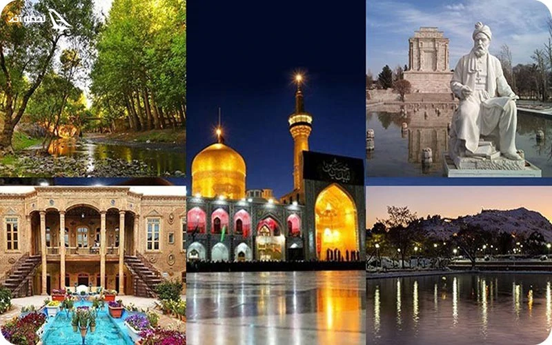 در سفر زمینی به مشهد از کجا دیدن کنیم؟