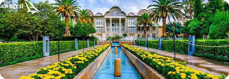 پوشش گیاهی باغ ارم