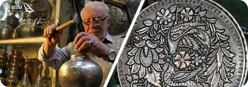 قلمزنی تبریز سوغات تبریز