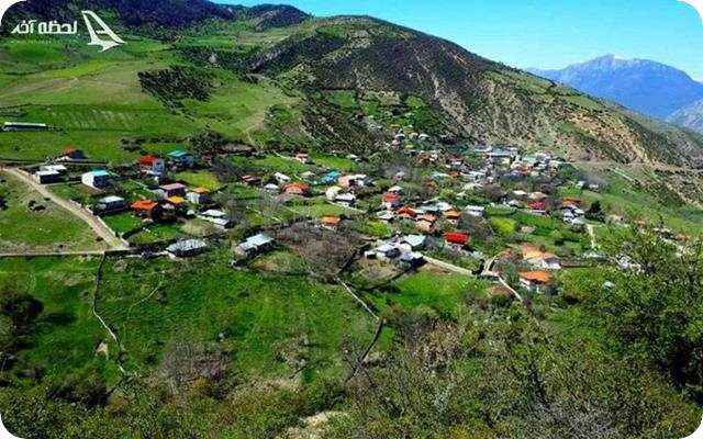 منظره روستای آلاشت