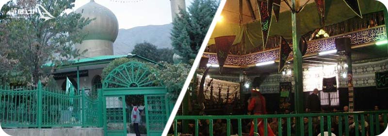 امامزاده اسماعیل وتکیه سرده روستای برگ جهان