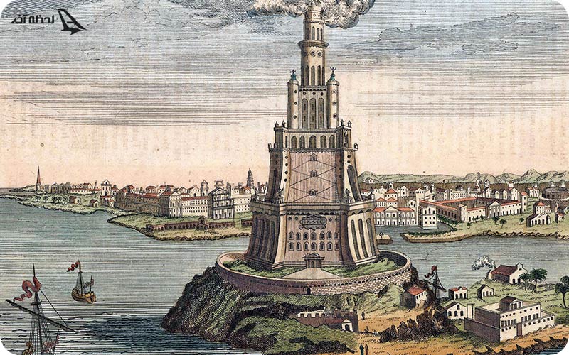 بخش بالایی فانوس اسکندریه