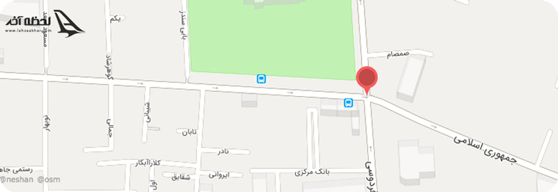 نقشه چهار راه استانبول