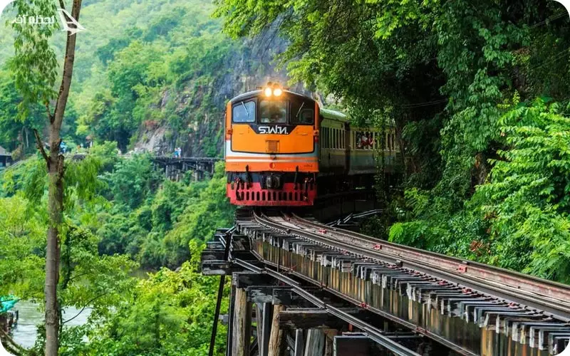 راه آهن مرگ قطار تایلند