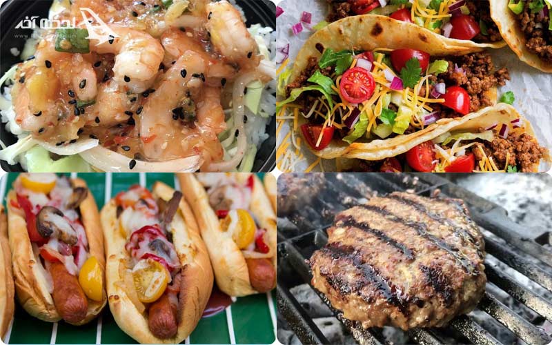 غذاهای خیابانی آمریا