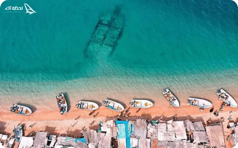 جزر و مد جزیره ناز