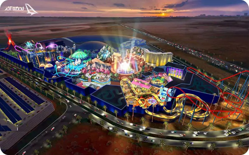 بزرگ ترین شهر بازی سر پوشیده دبی