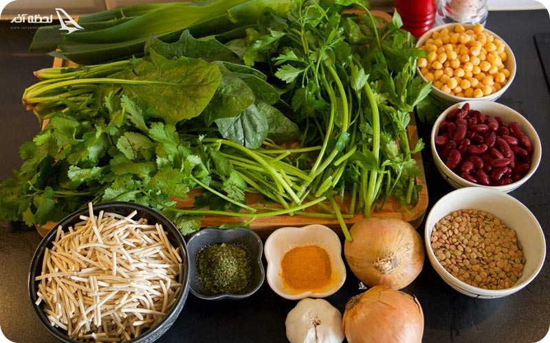 طرز تهیه آش رشته برای 6 نفر