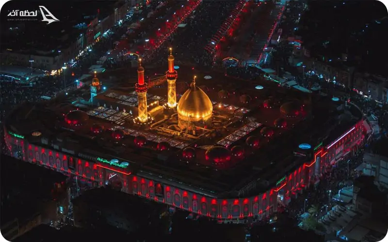 عکسهای هوایی در کربلا و بین الحرمین