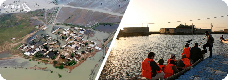 دسترسی به تالاب شادگان خوزستان