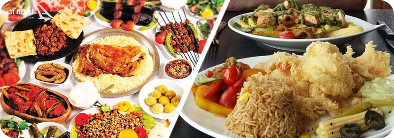 منوی رستوران شیشه ای پدیده کیش