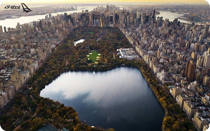 جمعیت کلی شهر نیویورک از نمای بالا