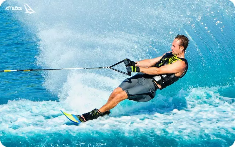 اسکی روی آب در قشم