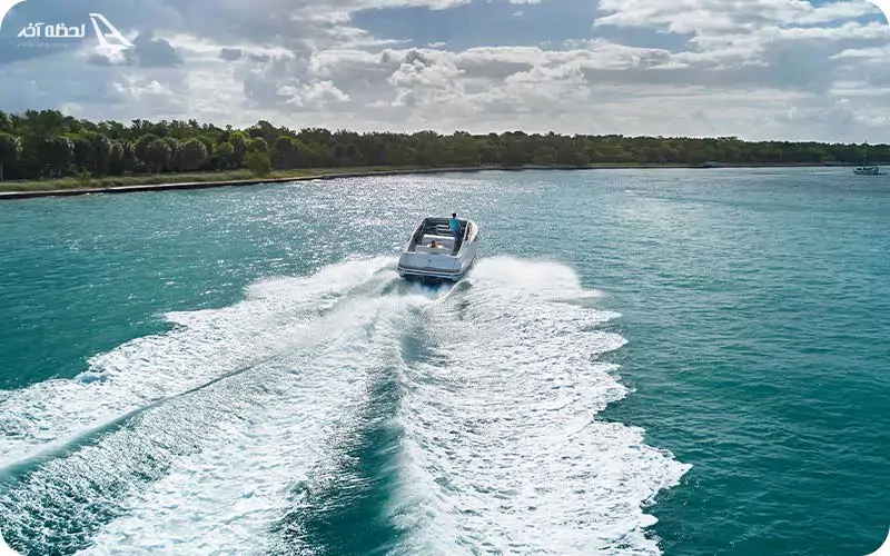 قایقرانی در جزیره مرجان