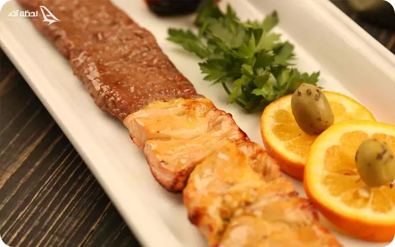 غذاهای رستوران رضایی مشهد