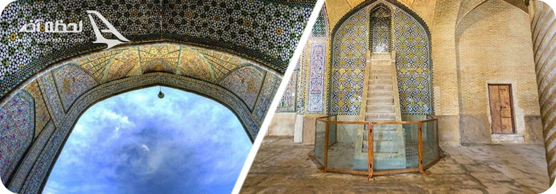 محوطه بیرونی مسجد