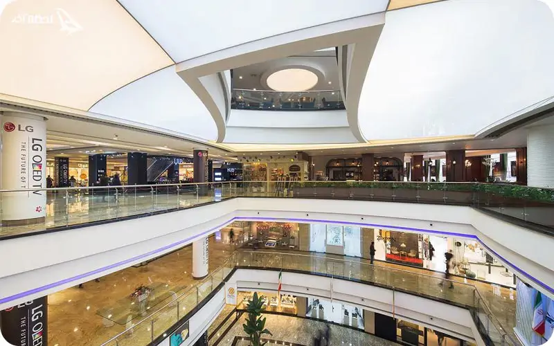 معماری مرکز خرید پالادیوم تهران