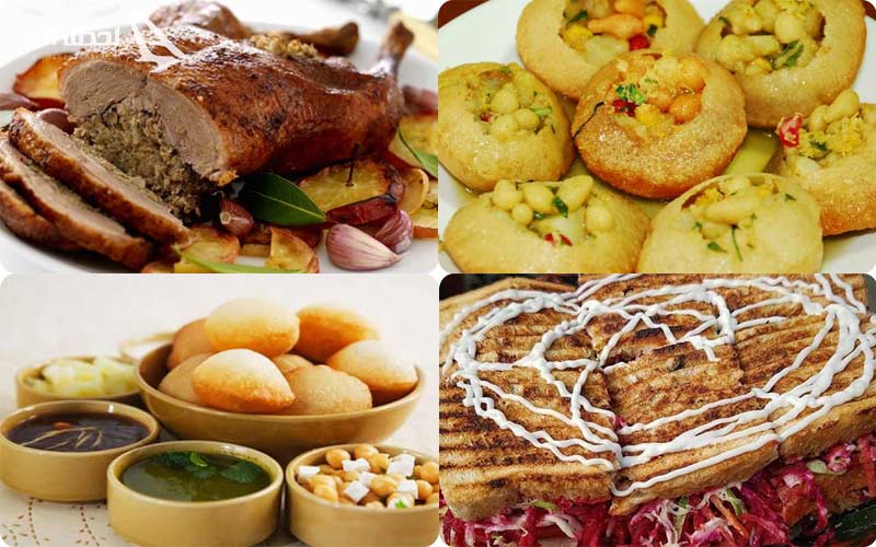 غذاهای خیابانی هند