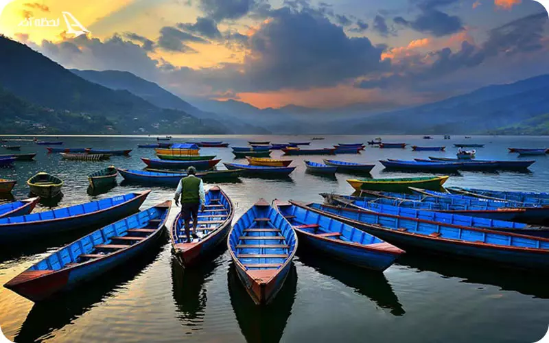 دریاچه Phewa در نپال