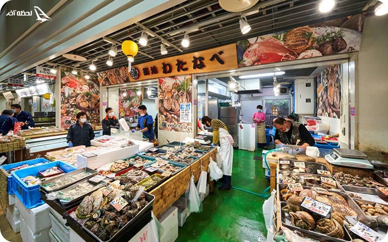 بازار ماهی سوکیجی ژاپن؛ ماهی ها با یک سردخانه بی انتها