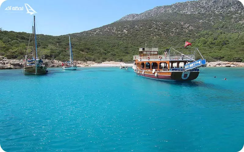 تفریح با قایق در کوشی آداسی