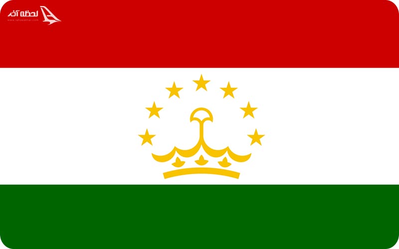 پرچ کشور تاجیکستان چه شکلی است؟