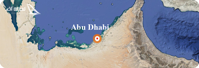 نقشه ابوظبی