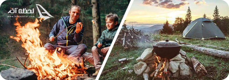 استفاده از آتش زنه های طبیعی