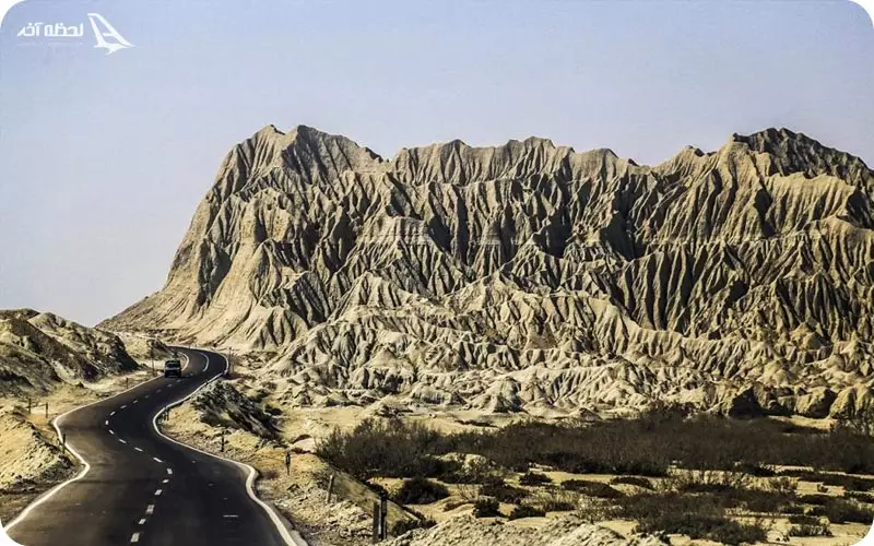 زیبایی کوه های مریخی در چابهار