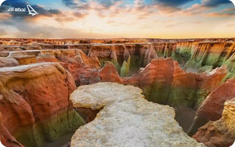 ساحل قشم در شب