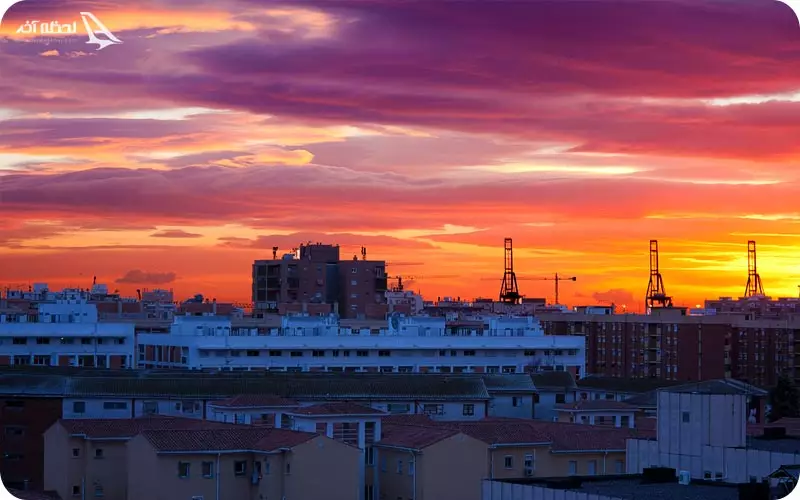 غروب آفتاب مالاگا