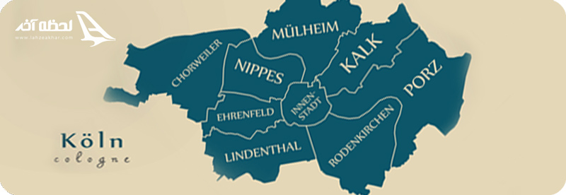 نقشه کلن آلمان