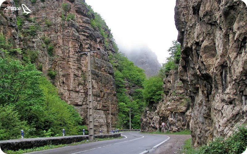 جاهای دیدنی جاده چالوس جاهای دیدنی جاده چالوس