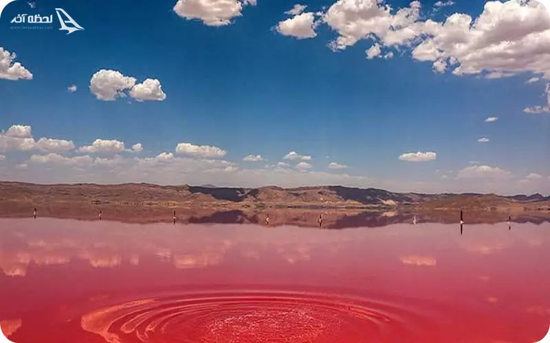 دریاچه مهارلو استان فارس دریاچه مهارلو؛ جاذبهای با رنگ صورتی