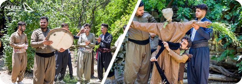 جشن چله تابستان در کرمانشاه