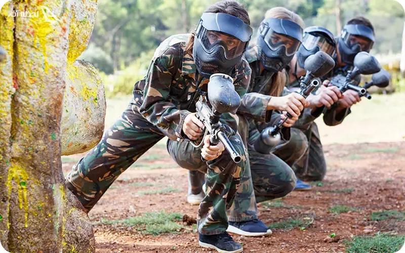 تجربه پینت بال در مجموعه هاف لایف