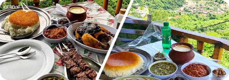 رستوران و غذاهای سرولات و چابکسر