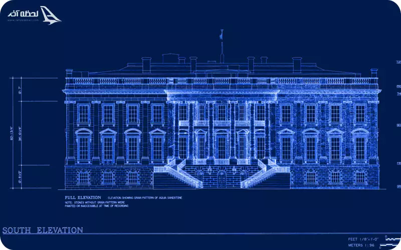 معماری کاخ سفید آمریکا