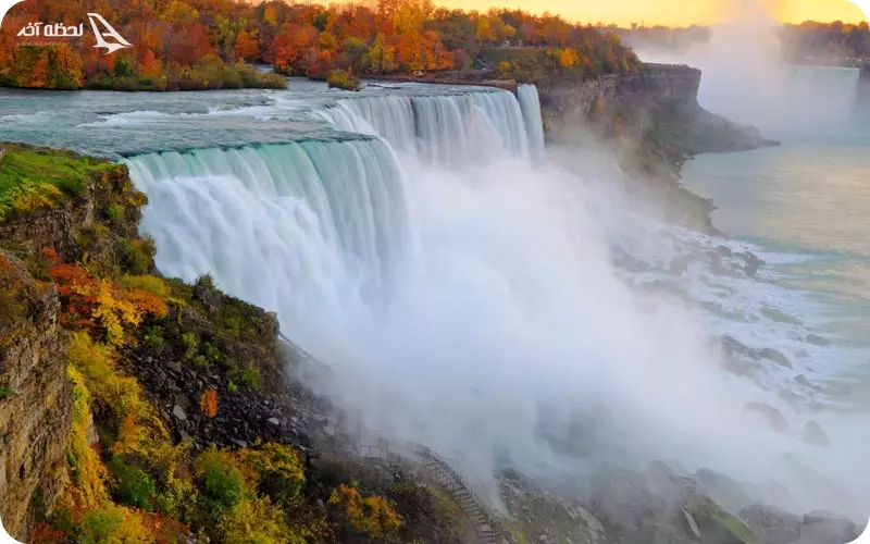 فصل پاییز در آبشار نیاگارا
